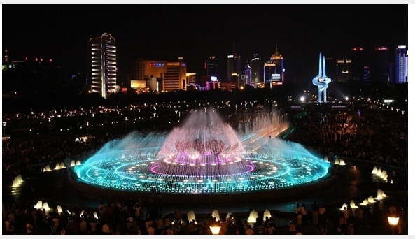 China Manufacturer Colorful Dancing Fountain