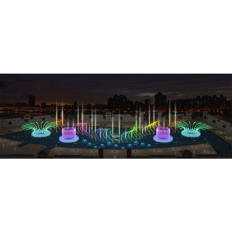 Customized Lake Floating Music Fountain