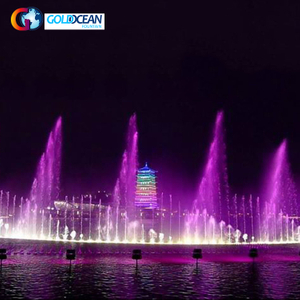 LED Colorful Outdoor Music Dancing Water Fountain Design 