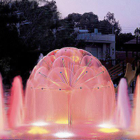 Dandelion Shape Crystal Ball Small Fountain