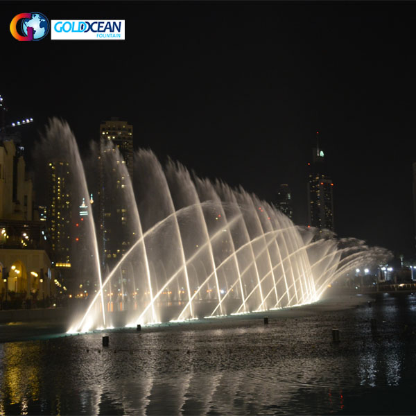 3D Digital Swing Spray Multimedia Fountain