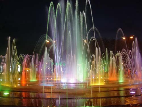 China Supply Lighted Floor Fountain