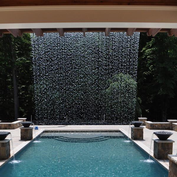 Indoor Water Rain Curtain Water Wall