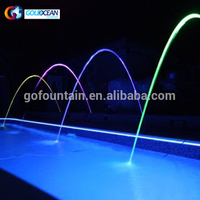 Clear Glazy Water Column Fountain&Jumping Jet Fountain For Swimming Pool