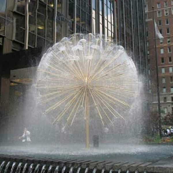 Crystal Ball Shape Dandelion Fountain