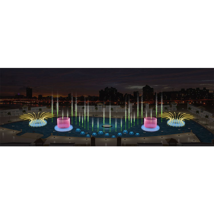 Customized Lake Floating Music Fountain